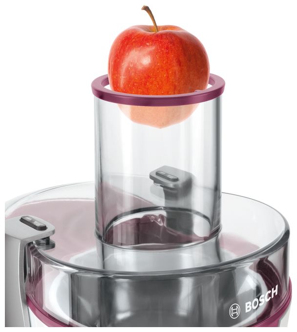700 W (Kirsche (Frucht), Transparent, Weiß) VitaJuice 2 MES25C0 Entsafter 