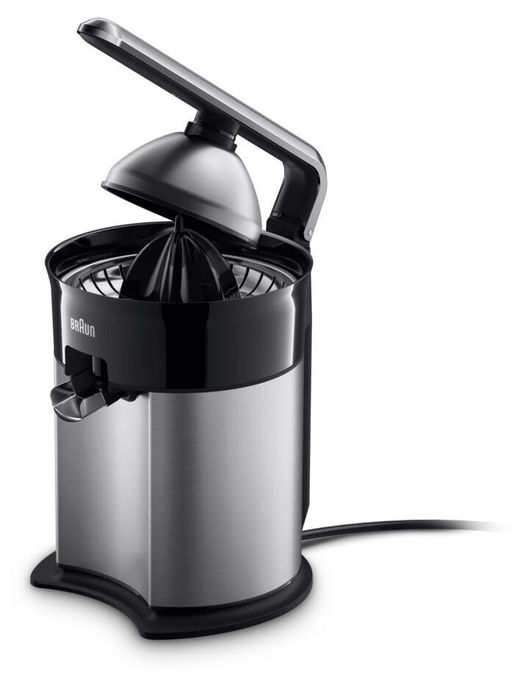 160 W  CJ7050 Zitruspresse (Schwarz, Edelstahl) 