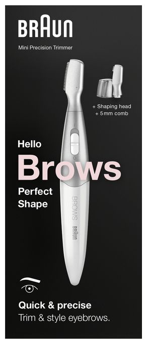 Trocken Rasierer FG1106 Hello Brows Perfect Shape 
