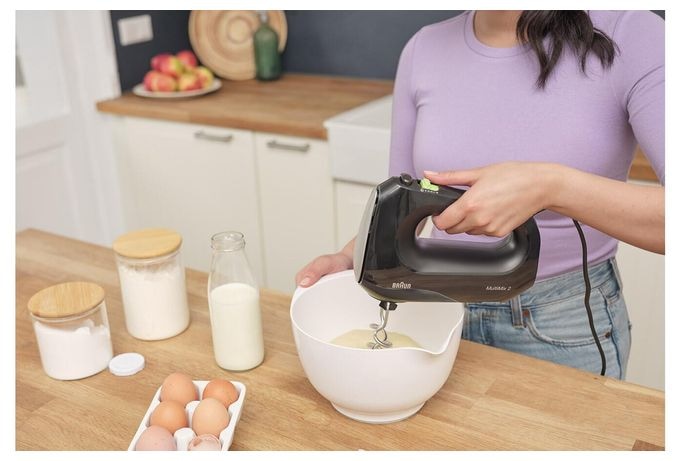 Handmixer 500 W 4 Stufen  HM2110BK MultiMix 2 (Schwarz) 