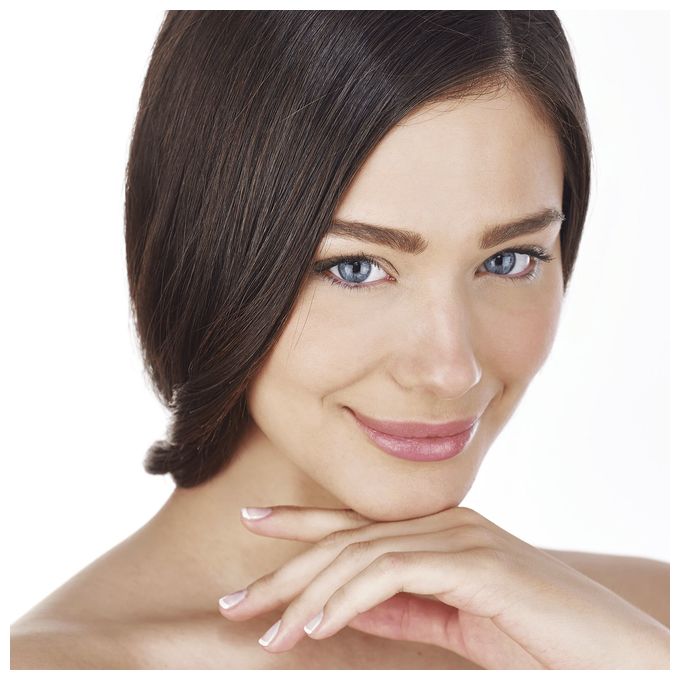 Trocken Epilierer/Damenrasierer Silk-épil Face 810 