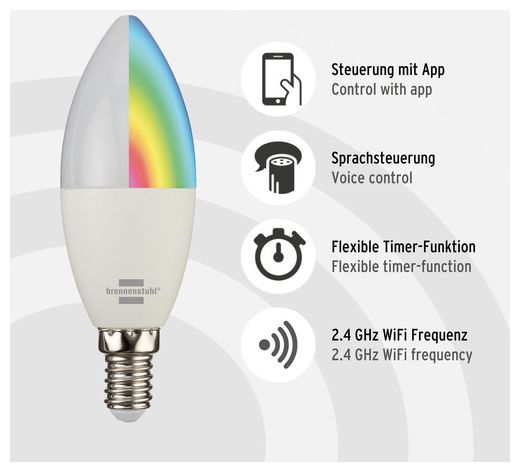 LED Intelligentes Leuchtmittel 35 mm Multi 1294870140 