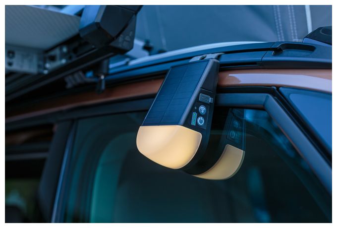 LED Wandbeleuchtung für den Außenbereich Batterie/Akku KL300AS Akku Solar LED Outdoor Lampe 