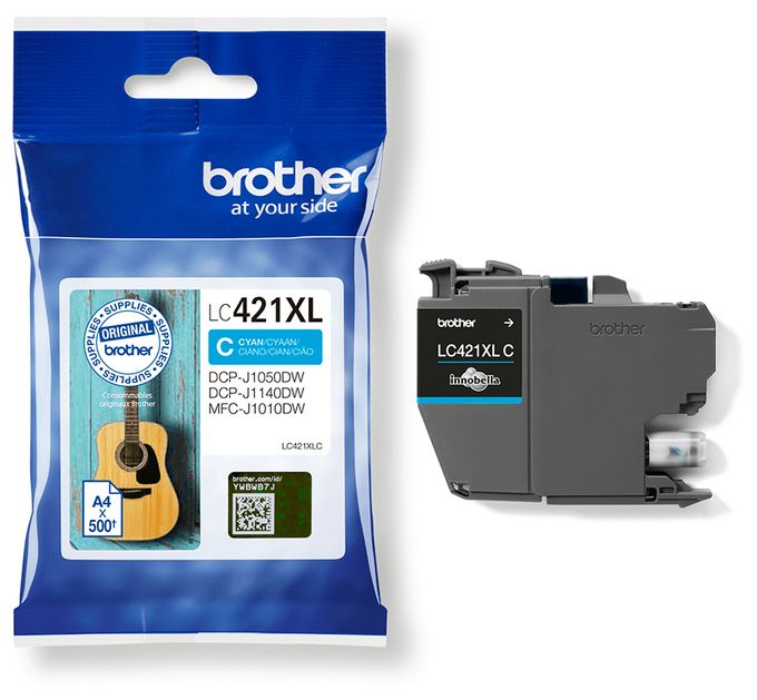 originale Druckerpatronen Cyan LC-421XLC 