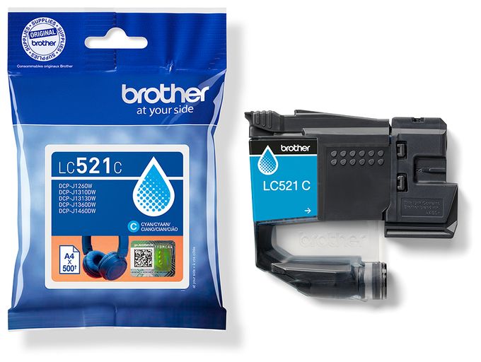 originale Druckerpatronen Cyan LC-521C 