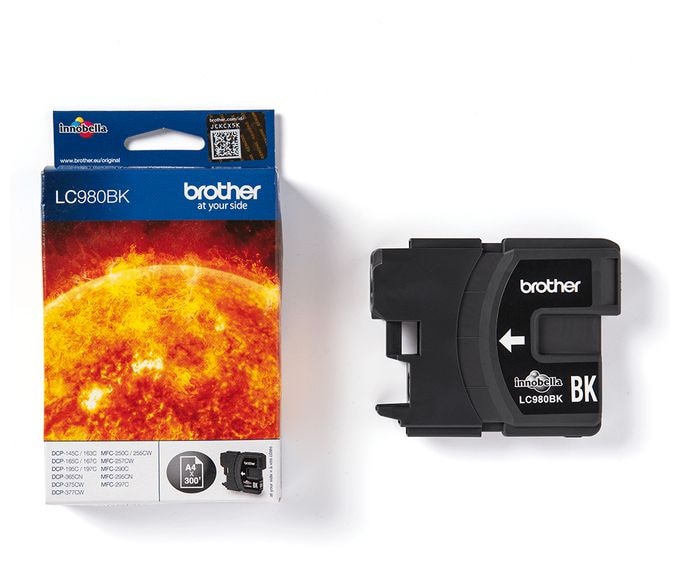 originale Druckerpatronen Schwarz 300 Seiten LC-980BK 