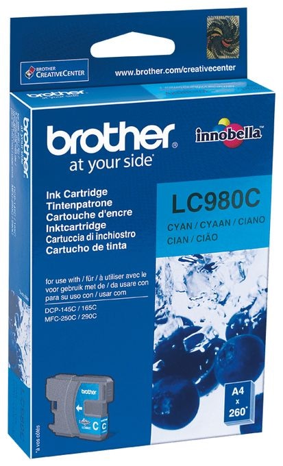 originale Druckerpatronen Cyan LC-980C 