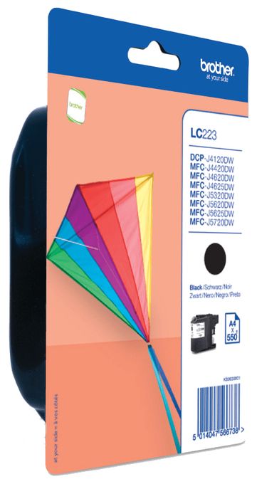 originale Druckerpatronen Schwarz 550 Seiten LC223BK 