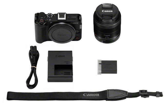 25,5 MP MILC 7,5 cm Wlan Bluetooth EOS R50 V Kit 14-30mm 