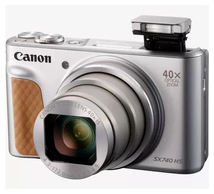 21 MP  Kompaktkamera 40x Opt. Zoom  PowerShot SX740HS Lite Edition (Silber) 