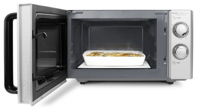 Standgeräte Solo 700 W Größe: klein 5 Stufen Grill  MG20 (Silber) 