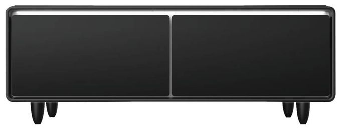 135 l Tischkühlschrank EEK: F 91 kWh Jahr  Sound & Cool (Schwarz) 