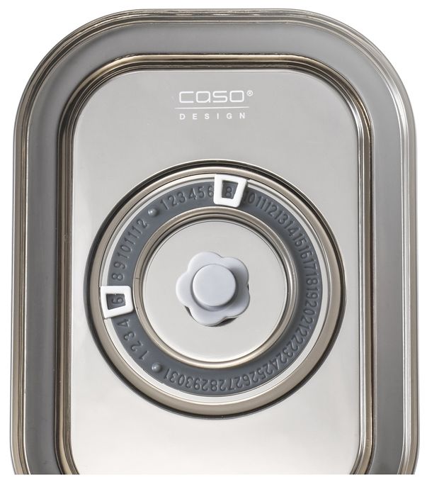 Container Rechteckig Glas, Kunststoff  VacuBoxx Eco-Duo S (Grau, Transparent) 