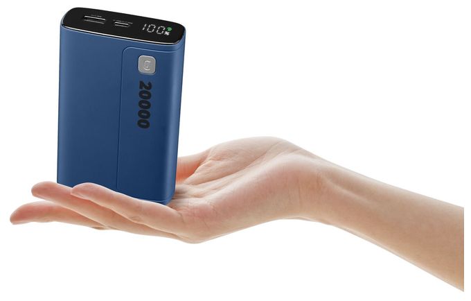 20000 mAh Powerbank USB Typ-C  Elite (Blau) 
