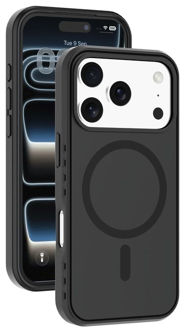 Mantelhülle für Apple iPhone 17 Pro Max  Icy Mag (Transparent) 