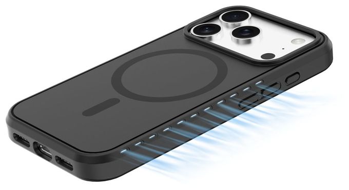 Mantelhülle für Apple iPhone 17 Pro  Icy Mag (Transparent) 