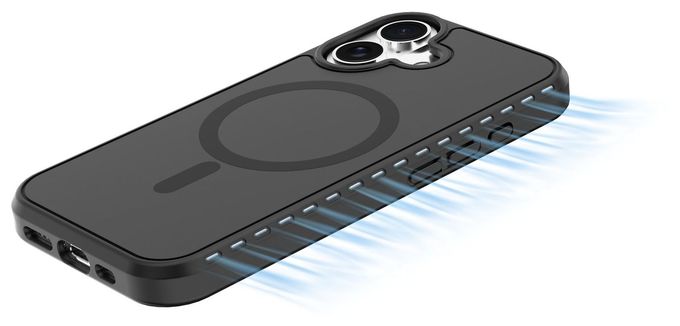 Mantelhülle für Apple iPhone 17  Icy Mag (Transparent) 
