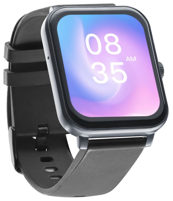 Digital Smartwatch Rechteckig IP67 168 h  ION Pro Square (Schwarz) 