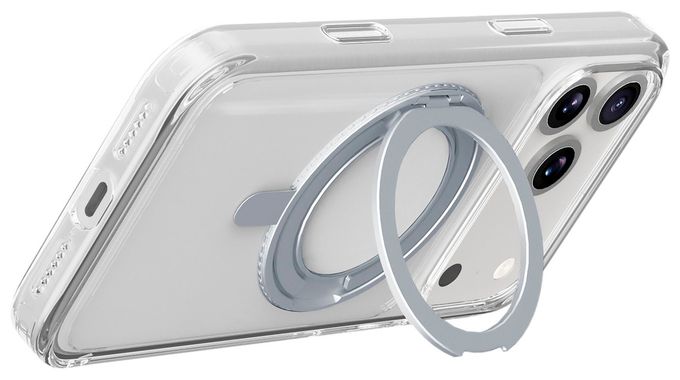 Cover für Apple iPhone 18 Pro Max  Spin Mag (Transparent) 