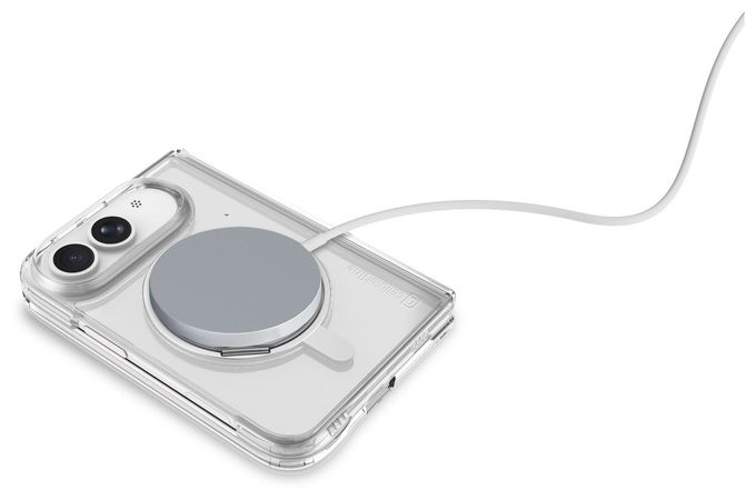 Cover für Apple iPhone 18 Duo  Spin Mag (Transparent) 