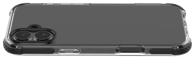 Cover für Apple iPhone 16  Tetra Force Strong Guard (Schwarz) 