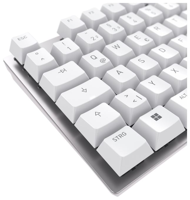 Universal Tastatur USB  KC200 MX (Silber, Weiß) 