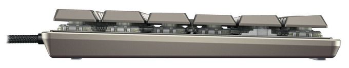 Heimbüro Tastatur USB  KC500MX LP TKL (Grau) 