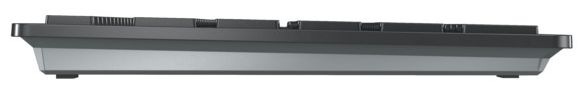Universal Tastatur RF Wireless + Bluetooth 2.4 - 2.4835 GHz  KW9100 Slim (Schwarz) 