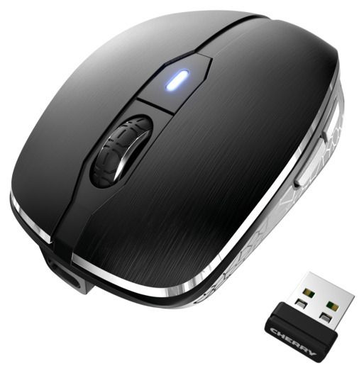 3000 DPI Maus Optisch  MW8C Advanced (Schwarz, Grau) 