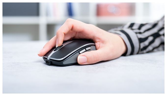 2400 DPI Büro Maus  MW9100 (Schwarz) 