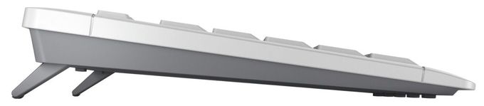 Heimbüro Tastatur RF Wireless 2.4 GHz  Stream Desktop Comfort (Weiß) 