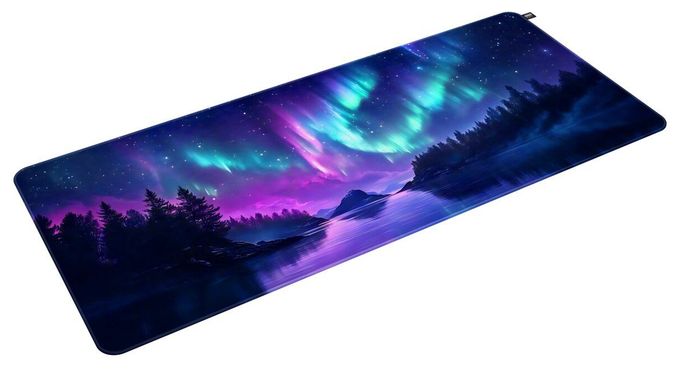 RGB-LED Home Tastatur USB  XTRFY K5V2 & GP6 Northern Light Bundle (Mehrfarbig) 