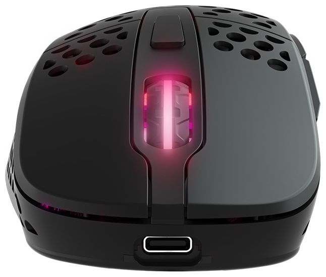 19000 DPI Gaming Maus Optisch  M4 RGB (Schwarz) 