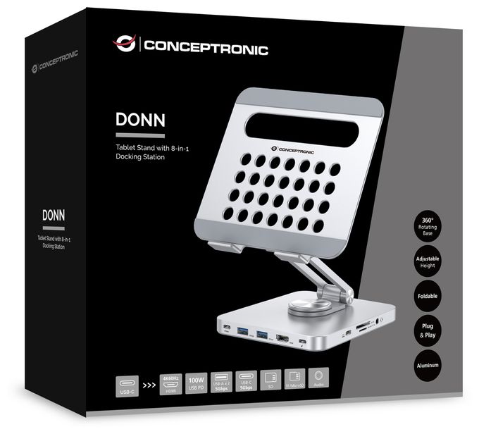 DONN26G 8-In-1 Docking Station 