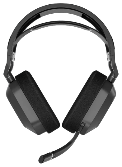 HS80 Max Wireless Ohraufliegender Bluetooth Kopfhörer kabellos (Schwarz) 