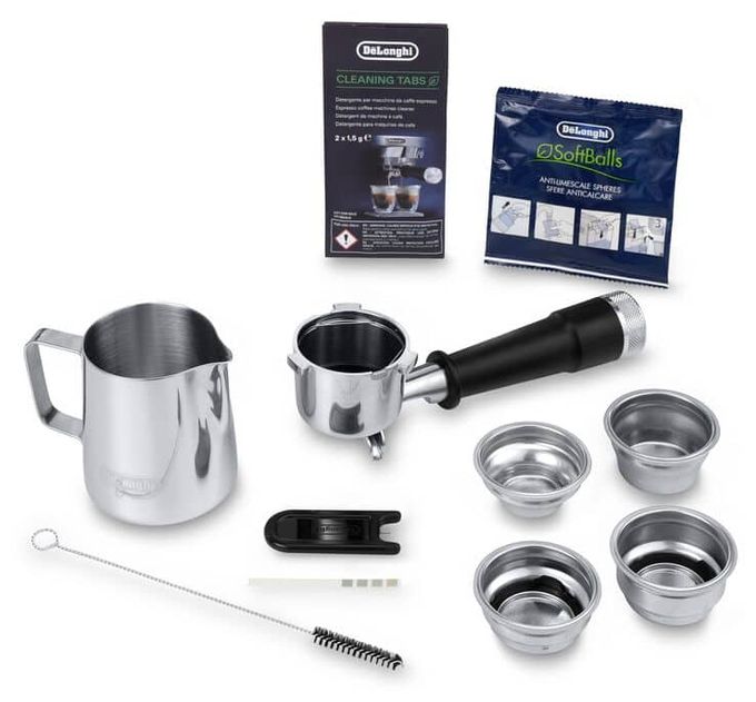Siebträger Kaffeemaschine 19 bar 1550 W  EC9555.BK La Specialista (Schwarz, Edelstahl) 