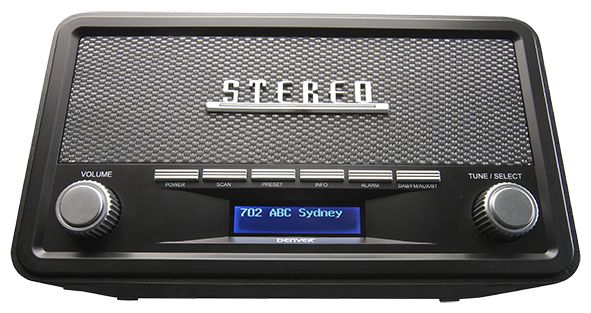 Bluetooth DAB+, FM Radio Tragbar  DAB-18 (Grau) 
