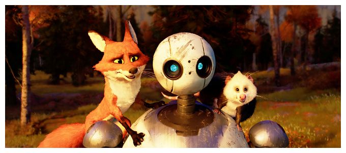 Der wilde Roboter (Blu-Ray) 