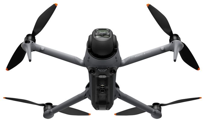 Quadrocopter Multicopter/Drohne Flugzeit: 51 min  Mavic 4 Pro Fly More Combo (Grau) 