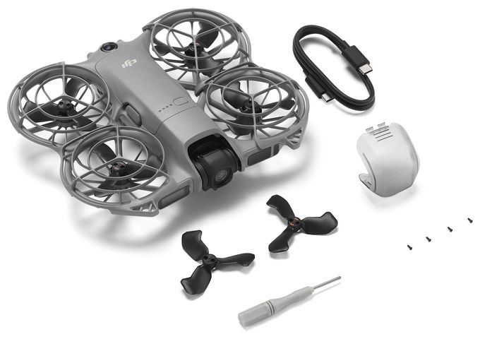 4000 x 3000 Pixel Quadrocopter Multicopter/Drohne Flugzeit: 19 min  Neo 2 (Schwarz, Grau) 