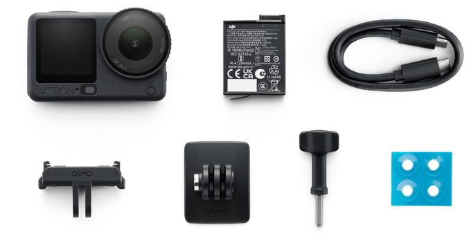 Aktion Kamera 155° 38 MP  Osmo Action 6 Standard Combo (Schwarz) 
