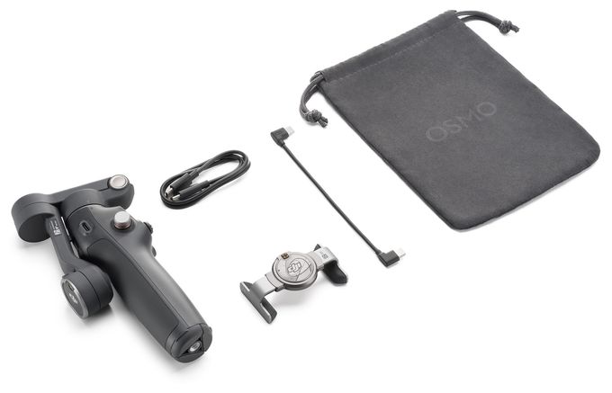 Stativ Gimbal für Smartphone faltbar Bluetooth  Osmo Mobile 8 (Schwarz) 