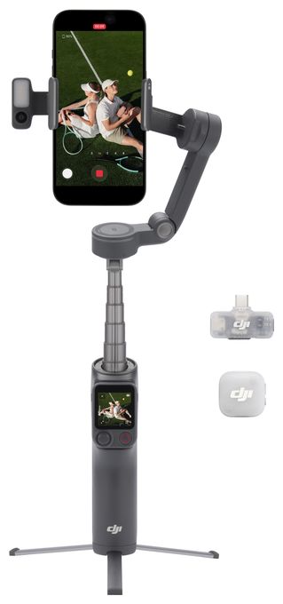 Stativ Gimbal für Smartphone faltbar Bluetooth  Osmo Mobile 8P Creator Combo (Schwarz) 