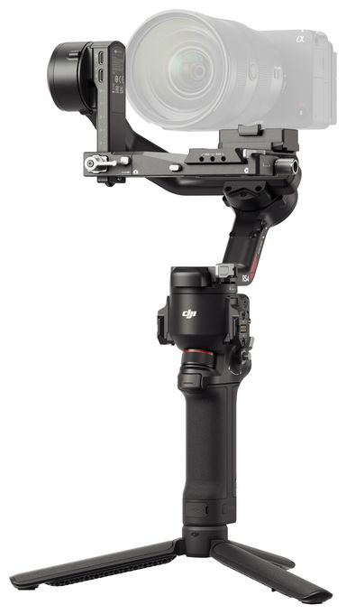 Stativ Gimbal für Kamera faltbar Bluetooth  RS4 (Schwarz) 