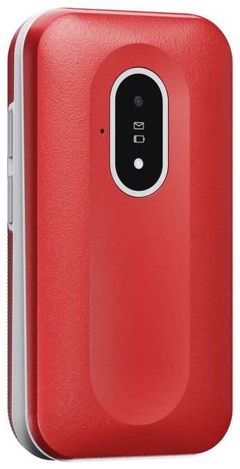 4G Smartphone 7,11 cm (2.8 Zoll) 2 MP Single SIM  Leva L20 (Rot, Weiß) 
