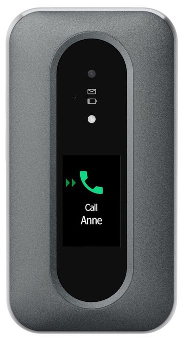 4G Smartphone 7,11 cm (2.8 Zoll) 2 MP Single SIM  Leva L30 (Schwarz, Weiß) 