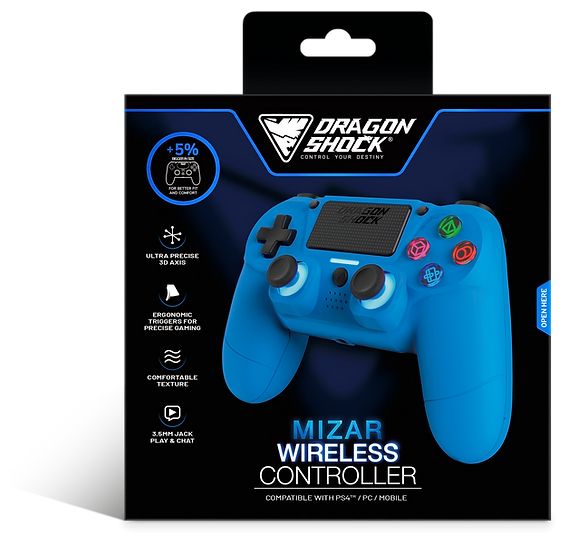 Gamepad für PlayStation PS4  Mizar (Blau) 