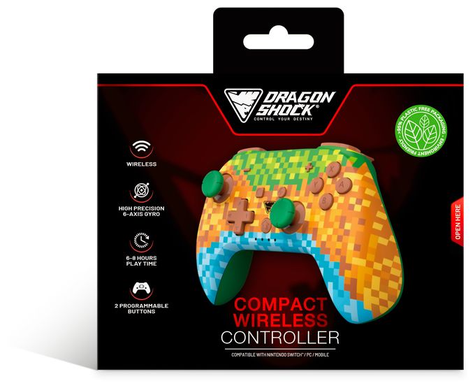 Analog / Digital Gamepad für Nintendo Switch  PopTop Compact (Mehrfarbig) 