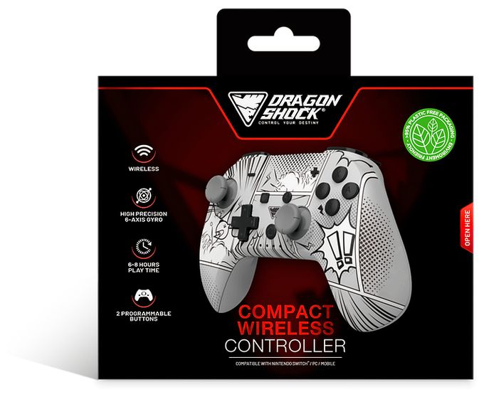 Gamepad für Nintendo Switch  PopTop Compact (Mehrfarbig) 