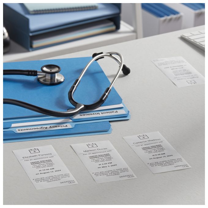 DYMO Original LabelWriter Endlosetiketten | 57 mm x 91 Meter (2 1/4 Zoll x 300 Fuß) | DYMO Etiketten für LabelWriter Etikettendrucker | 1 Rolle 